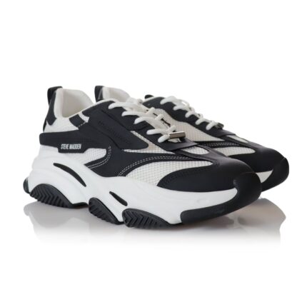 Ανδρικά Sneakers Steve Madden Possess SM12000480-034 Μαύρο Λευκό