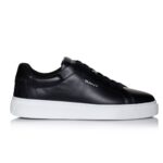 Ανδρικά Δερμάτινα Sneakers Gant Mc Julien 31631021-G001 Μαύρα