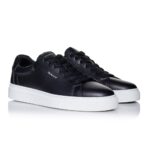 Ανδρικά Δερμάτινα Sneakers Gant Mc Julien 31631021-G001 Μαύρα