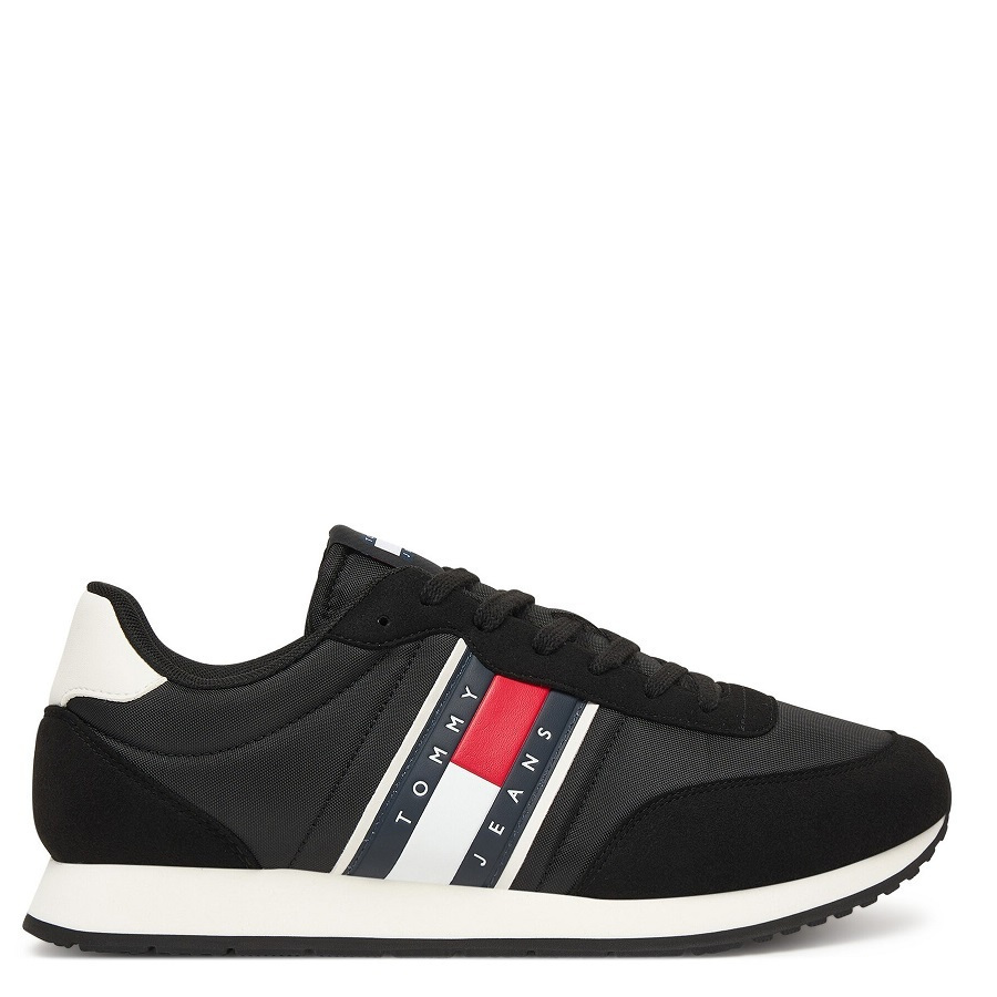 Ανδρικά Sneakers Tommy Hilfiger EM0EM01709-BDS Μαύρα Ανδρικά Sneakers Tommy Hilfiger EM0EM01709-BDS Μαύρα