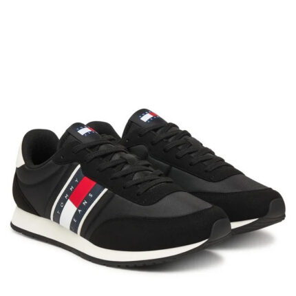 Ανδρικά Sneakers Tommy Hilfiger EM0EM01709-BDS Μαύρα