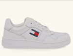 Γυναικεία Δερμάτινα Sneakers Tommy Hilfiger EN0EN02933-YBS Λευκά