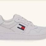 Γυναικεία Δερμάτινα Sneakers Tommy Hilfiger EN0EN02933-YBS Λευκά