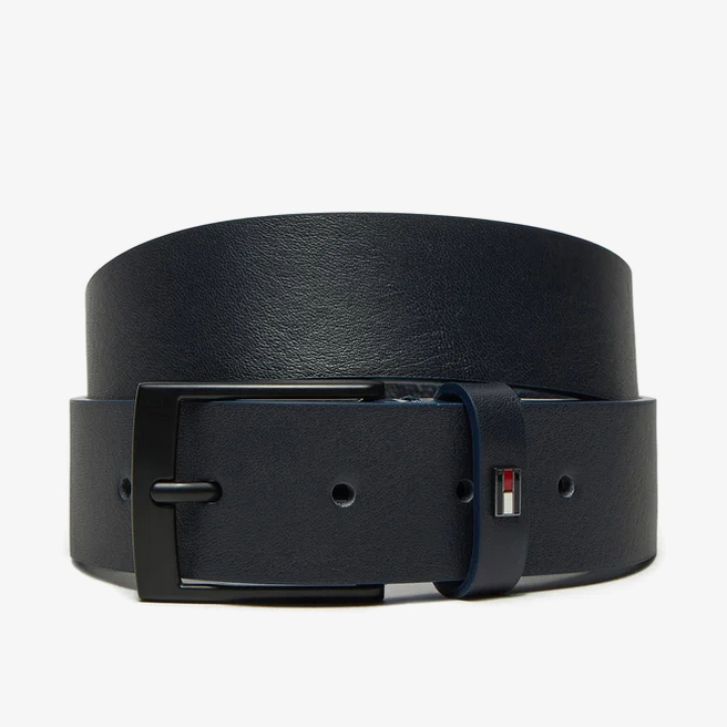 Ανδρική Δερμάτινη Ζώνη Tommy Hilfiger 3.5cm AM0AM13014-DW6 Μπλε Ανδρική Δερμάτινη Ζώνη Tommy Hilfiger 3.5cm AM0AM13014-DW6 Μπλε