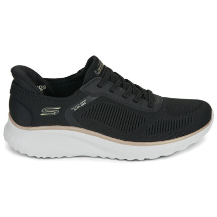 Γυναικεία Ανατομικά Sneakers Skechers Bobs Squad 117497/BKGD Μαύρα