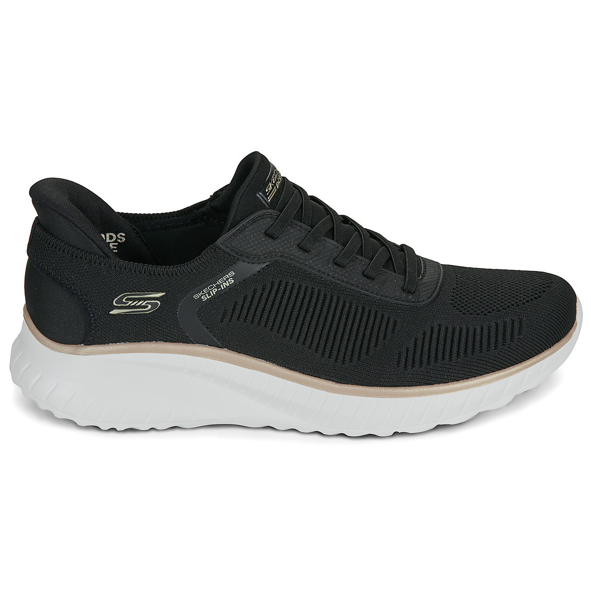 Γυναικεία Ανατομικά Sneakers Skechers Bobs Squad 117497/BKGD Μαύρα Γυναικεία Ανατομικά Sneakers Skechers Bobs Squad 117497/BKGD Μαύρα