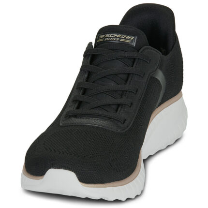 Γυναικεία Ανατομικά Sneakers Skechers Bobs Squad 117497/BKGD Μαύρα