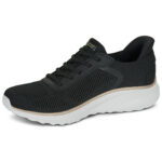 Γυναικεία Ανατομικά Sneakers Skechers Bobs Squad 117497/BKGD Μαύρα