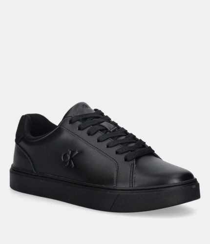 Ανδρικά Δερμάτινα Sneakers Calvin Klein YM0YM01435 00T Μαύρα