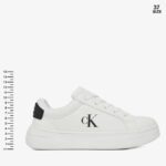 Unisex Εφηβικά Sneakers Calvin Klein V3X9-83300-1355X002 Λεύκα (30-40)