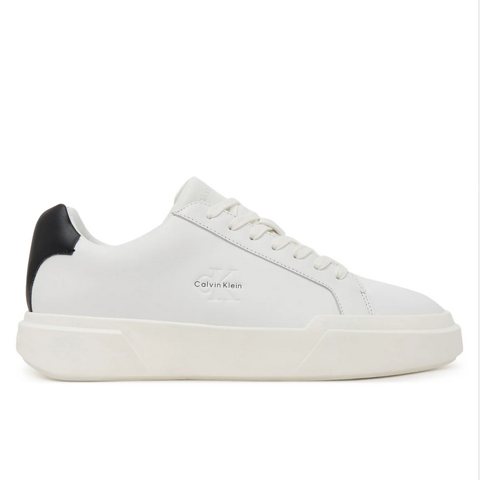 Ανδρικά Δερμάτινα Sneakers Calvin Klein YM0YM01344-06X Λευκά Ανδρικά Δερμάτινα Sneakers Calvin Klein YM0YM01344-06X Λευκά