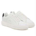Ανδρικά Δερμάτινα Sneakers Calvin Klein YM0YM01344-06X Λευκά