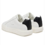 Ανδρικά Δερμάτινα Sneakers Calvin Klein YM0YM01344-06X Λευκά