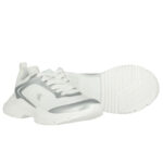 Unisex Εφηβικά Sneakers Calvin Klein V3A9-83233-1844AX059 Λευκά Ασημί (35-40)