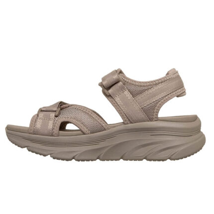 Γυναικεία Ανατομικά Πέδιλα Skechers D'lux Walker 163585_TPE Τάουπε