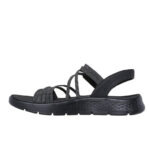 Γυναικεία Ανατομικά Πέδιλα Skechers Go Walk Flex 141473/BKGY Μαύρα
