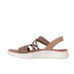 Γυναικεία Ανατομικά Πέδιλα Skechers Go Walk Flex 141473/TAN Καφέ