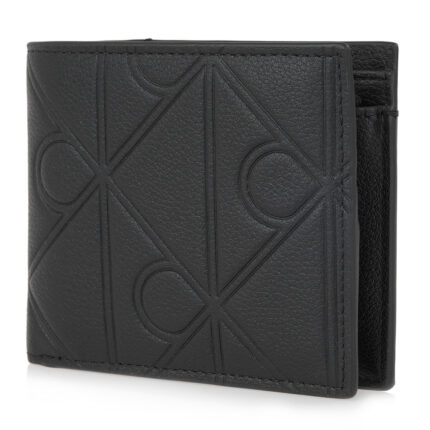 Ανδρικό Δερμάτινο Πορτοφόλι Calvin Klein LV04D1175G-UB1 Μαύρο