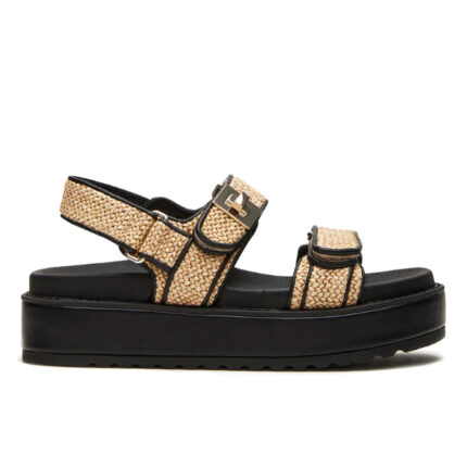Γυναικεία Σανδάλια Flatforms Steve Madden Bigmona SM11003458-932 Beige
