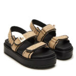Γυναικεία Σανδάλια Flatforms Steve Madden Bigmona SM11003458-932 Beige