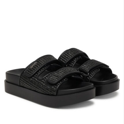 Γυναικεία Σανδάλια Flatforms DKNY Piper K2691150 Μαύρα