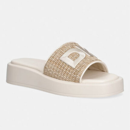 Γυναικεία Σανδάλια Flatforms DKNY Ondara K2697988-Natural