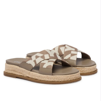 Γυναικείες Εσπαντρίγιες Flatform DKNY Binna K2639436-Mink/Natural