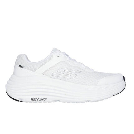 Γυναικεία Ανατομικά Sneakers Skechers Max Cushioning 129470/WBK Λευκά