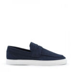 Ανδρικά Δερμάτινα Loafers s.Oliver 2177869.5750 Μπλε Suede