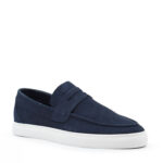 Ανδρικά Δερμάτινα Loafers s.Oliver 2177869.5750 Μπλε Suede