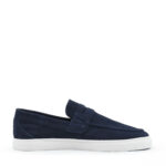 Ανδρικά Δερμάτινα Loafers s.Oliver 2177869.5750 Μπλε Suede