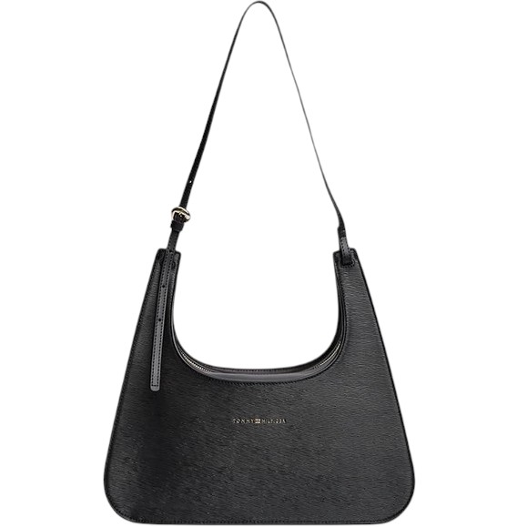 Γυναικεία Τσάντα Ώμου Tommy Hilfiger AW0AW18620-BDS Μαύρη Γυναικεία Τσάντα Ώμου Tommy Hilfiger AW0AW18620-BDS Μαύρη
