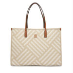 Γυναικεία Τσάντα Ώμου Tommy Hilfiger AW0AW18394-0F4 Μπεζ