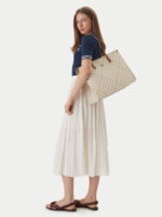 Γυναικεία Τσάντα Ώμου Tommy Hilfiger AW0AW18394-0F4 Μπεζ