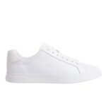 Ανδρικά Δερμάτινα Sneakers Calvin Klein HM0HM02123-0K4 Λευκά