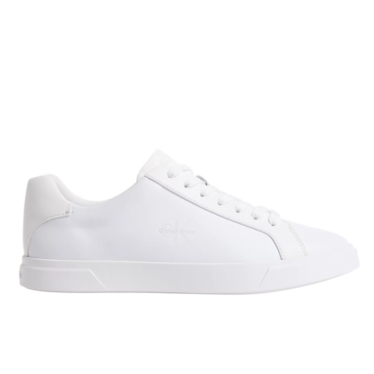 Ανδρικά Δερμάτινα Sneakers Calvin Klein HM0HM02123-0K4 Λευκά Ανδρικά Δερμάτινα Sneakers Calvin Klein HM0HM02123-0K4 Λευκά