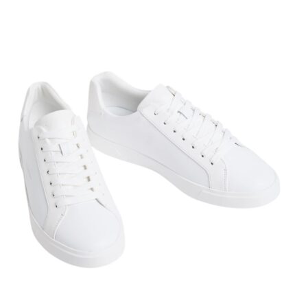 Ανδρικά Δερμάτινα Sneakers Calvin Klein HM0HM02123-0K4 Λευκά