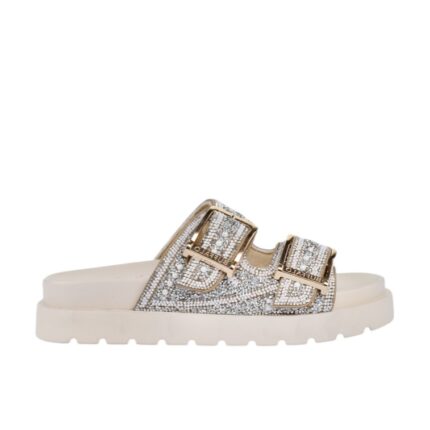 Γυναικεία Σανδάλια Buffalo Raya Ari Glam BN1602340-Cream