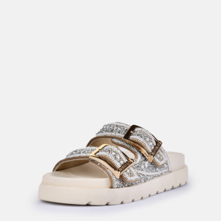 Γυναικεία Σανδάλια Buffalo Raya Ari Glam BN1602340-Cream