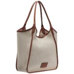 Γυναικεία Τσάντα Ώμου DKNY Mari Tote R61AYP82-AR9 Natural/Saddle