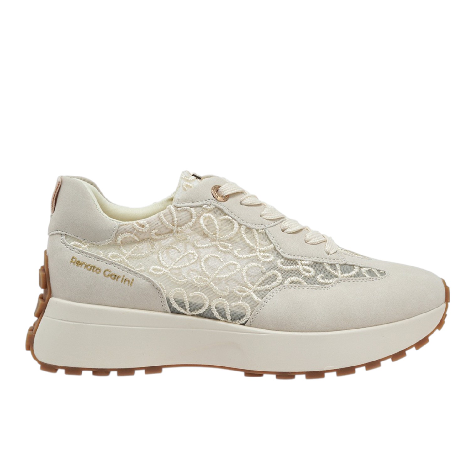Γυναικεία Sneakers Renato Garini 418-52RG27 Μπεζ Καστόρι Δαντέλα W119R41833X Γυναικεία Sneakers Renato Garini 418-52RG27 Μπεζ Καστόρι Δαντέλα W119R41833X