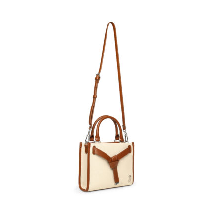 Γυναικεία Τσάντα Χειρός Ώμου Steve Madden Bcolly 13002505-CGS Μπεζ Ψάθα Ταμπά