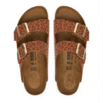 Γυναικεία Ανατομικά Σανδάλια Birkenstock Arizona Bs 1031926 Leo Pecan Narrow Fit