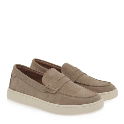 Ανδρικά Δερμάτινα Loafers Giovanni Morelli L-YW823A Μπεζ Καστόρι W57008231585