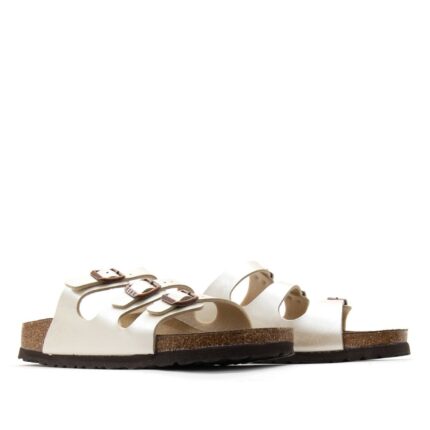 Γυναικεία Ανατομικά Σανδάλια Birkenstock Florida 1029818 Graceful Pearl White