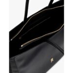 Γυναικεία Τσάντα Ώμου Tommy Hilfiger AW0AW18742-BDS Μαύρη