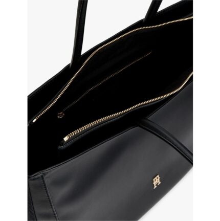 Γυναικεία Τσάντα Ώμου Tommy Hilfiger AW0AW18742-BDS Μαύρη