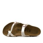 Γυναικείες Ανατομικές Παντόφλες Birkenstock Mayari Stone 0071661 Pearl White Regular Fit
