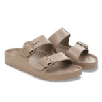 Γυναικεία Ανατομικά Σανδάλια Birkenstock Arizona Eva 1030466 Gray Taupe Narrow Fit