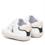 Παιδικά Παπούτσια Αγκαλίας Calvin Klein Αγόρι V0B9-83437-1582Y631 Λευκά
